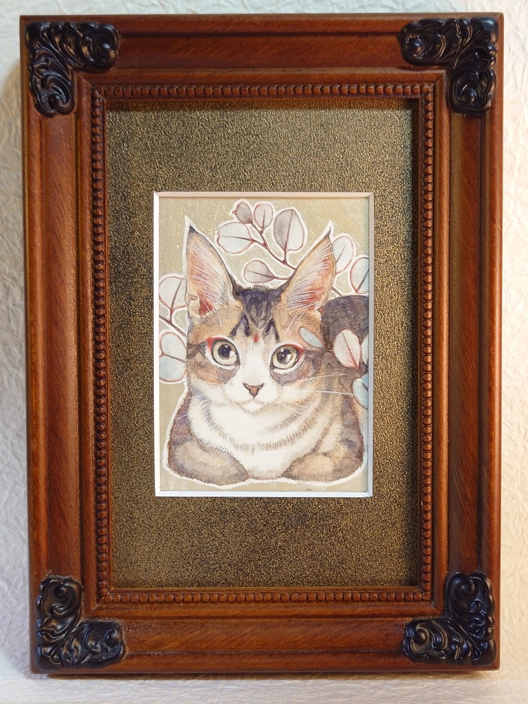 直筆ATC「きみを見つめる」