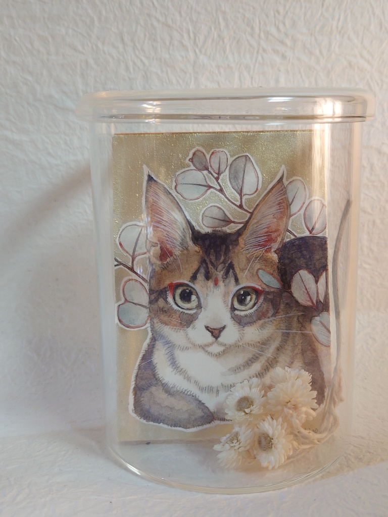 直筆ATC「きみを見つめる」