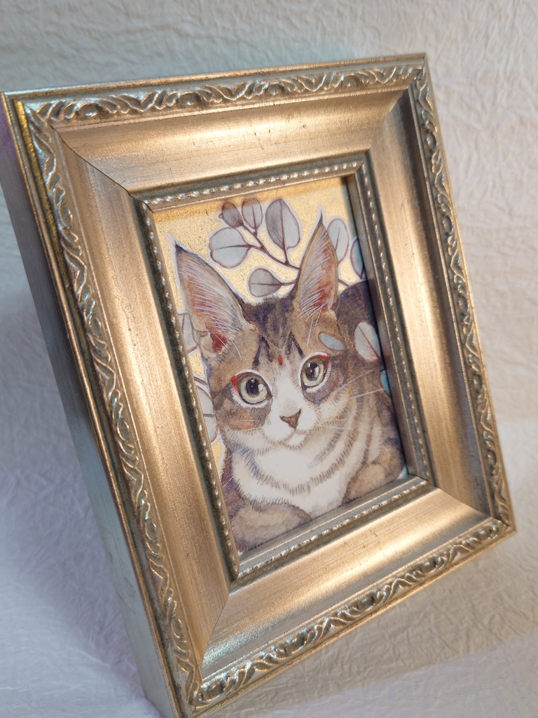 直筆ATC「きみを見つめる」