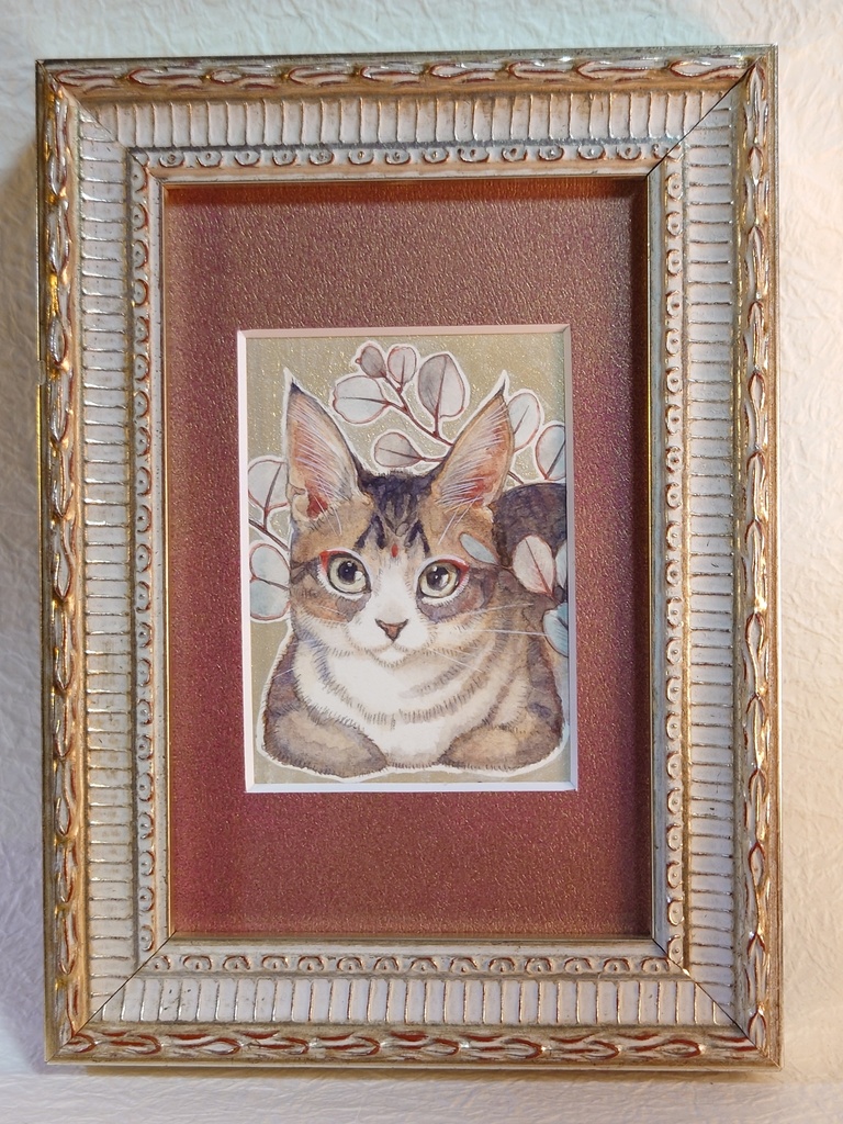 直筆ATC「きみを見つめる」