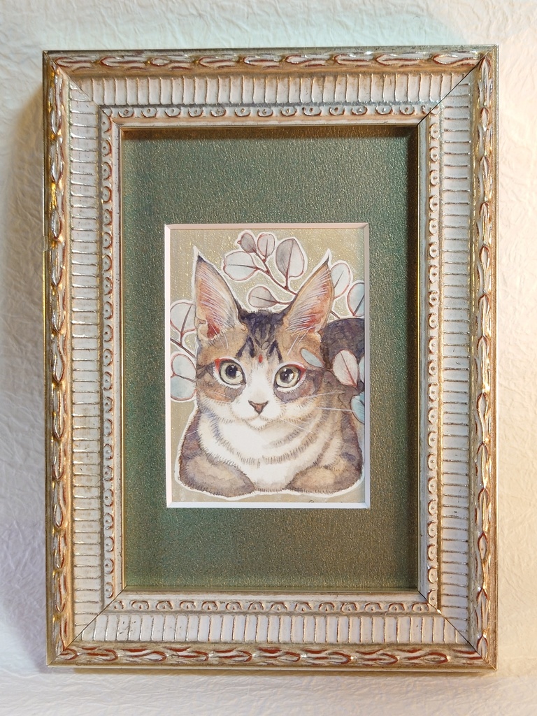 直筆ATC「きみを見つめる」