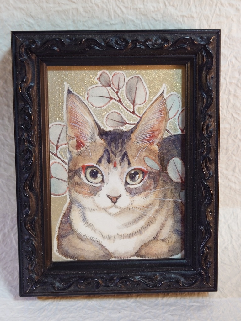 直筆ATC「きみを見つめる」