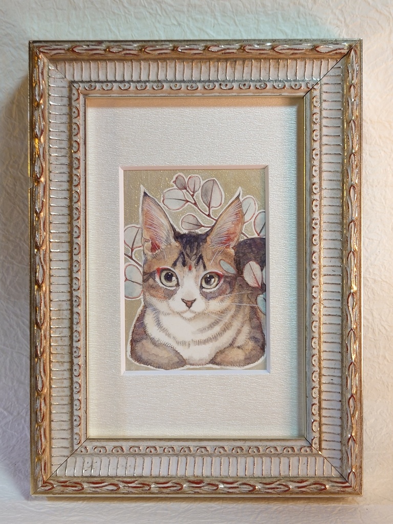 直筆ATC「きみを見つめる」