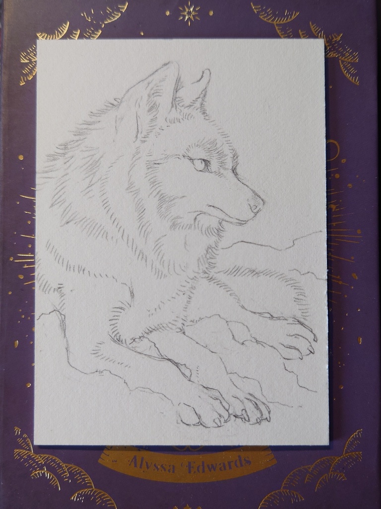 直筆ATC「一陽来復」