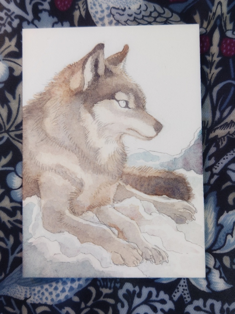 直筆ATC「一陽来復」