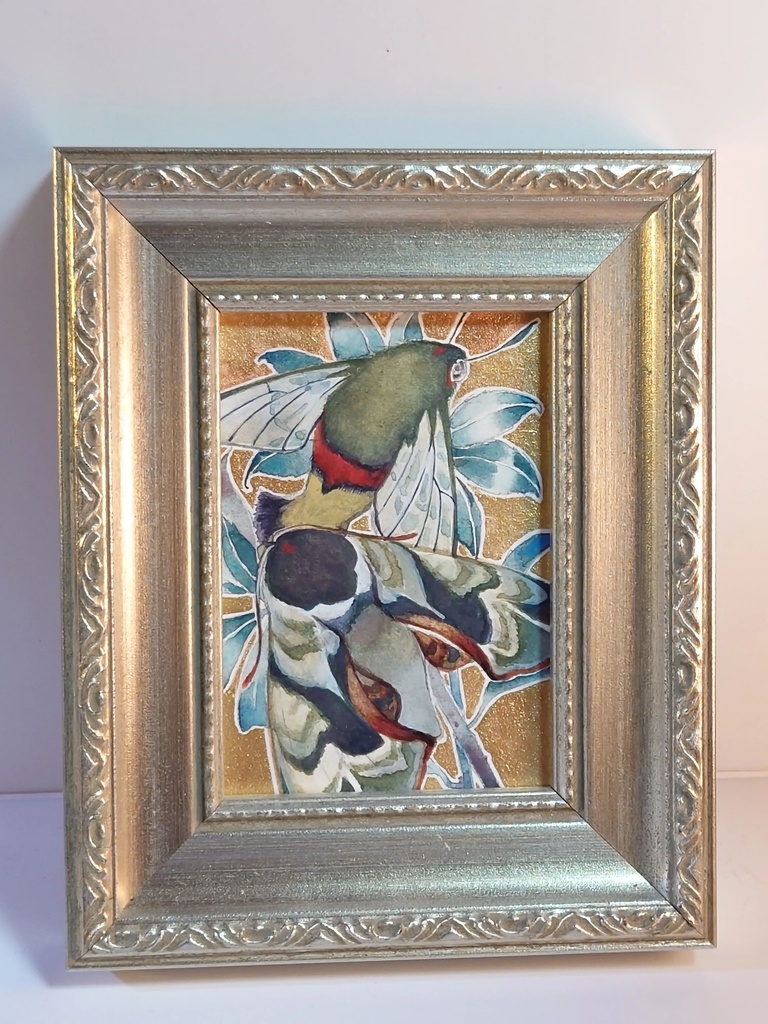 直筆ATC「仙蛾」