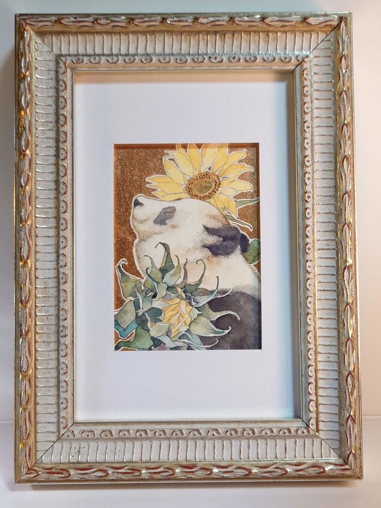 直筆ATC「向日葵」