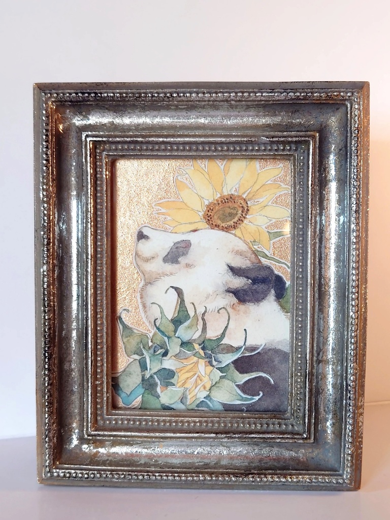 直筆ATC「向日葵」