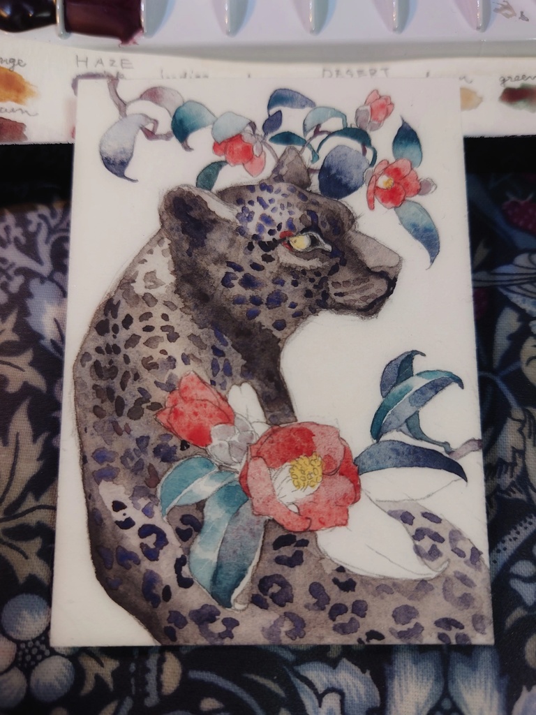 直筆ATC「大椿」