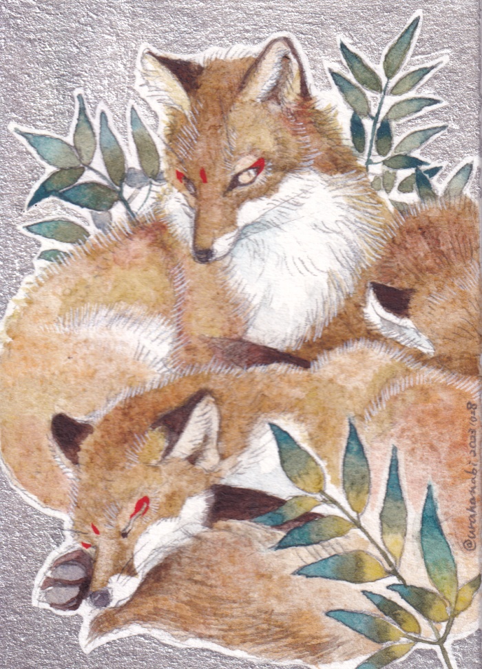 アクリルキーホルダー「望月」