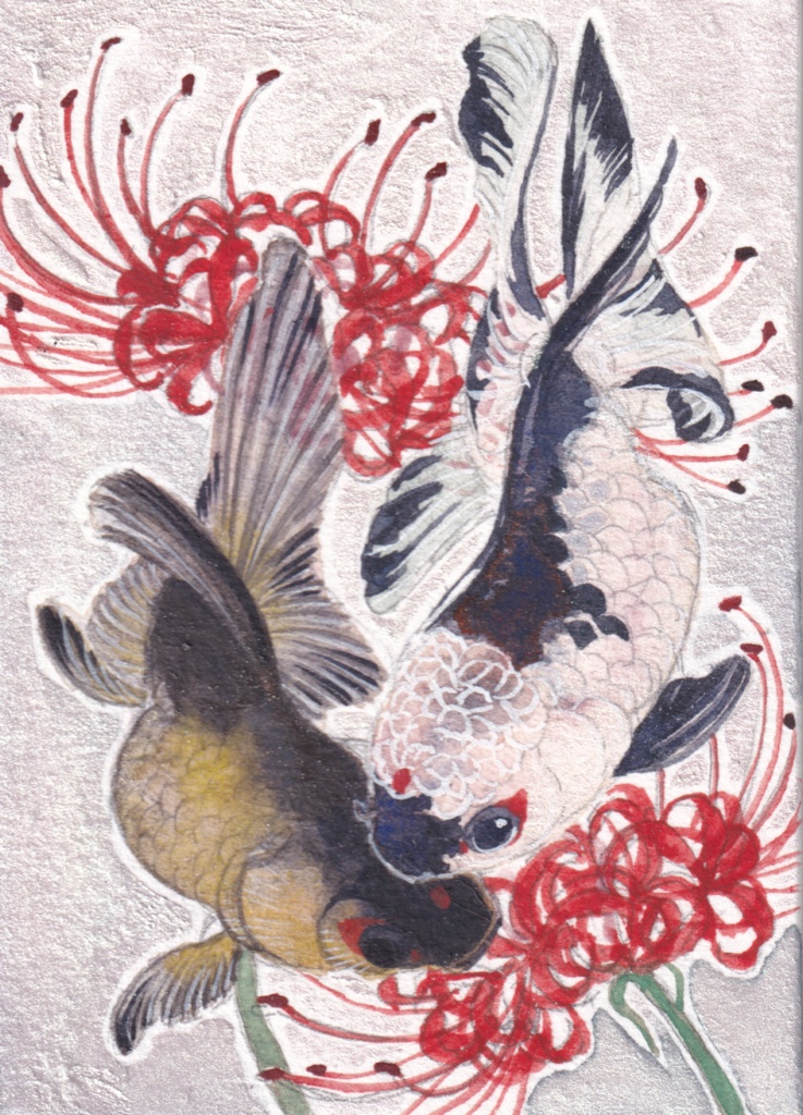 アクリルキーホルダー「揺蕩う」