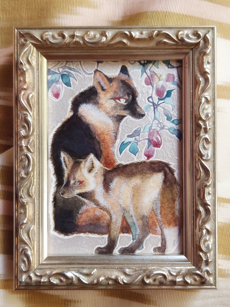 直筆ATC「新月」