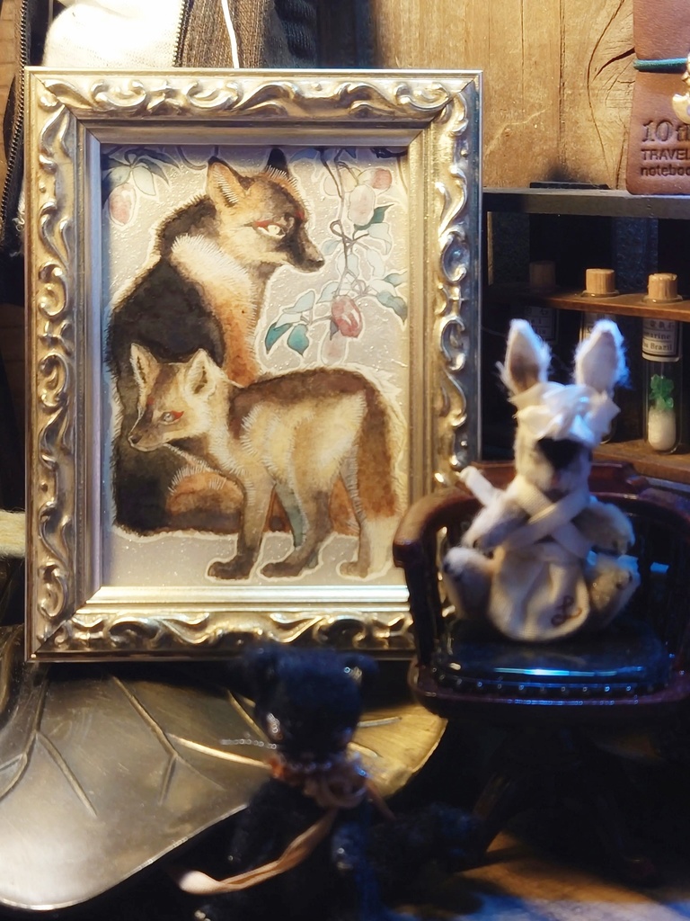 直筆ATC「新月」