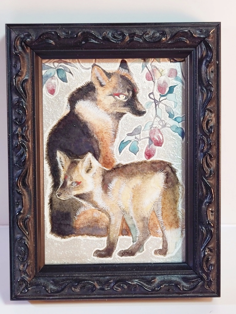 直筆ATC「新月」