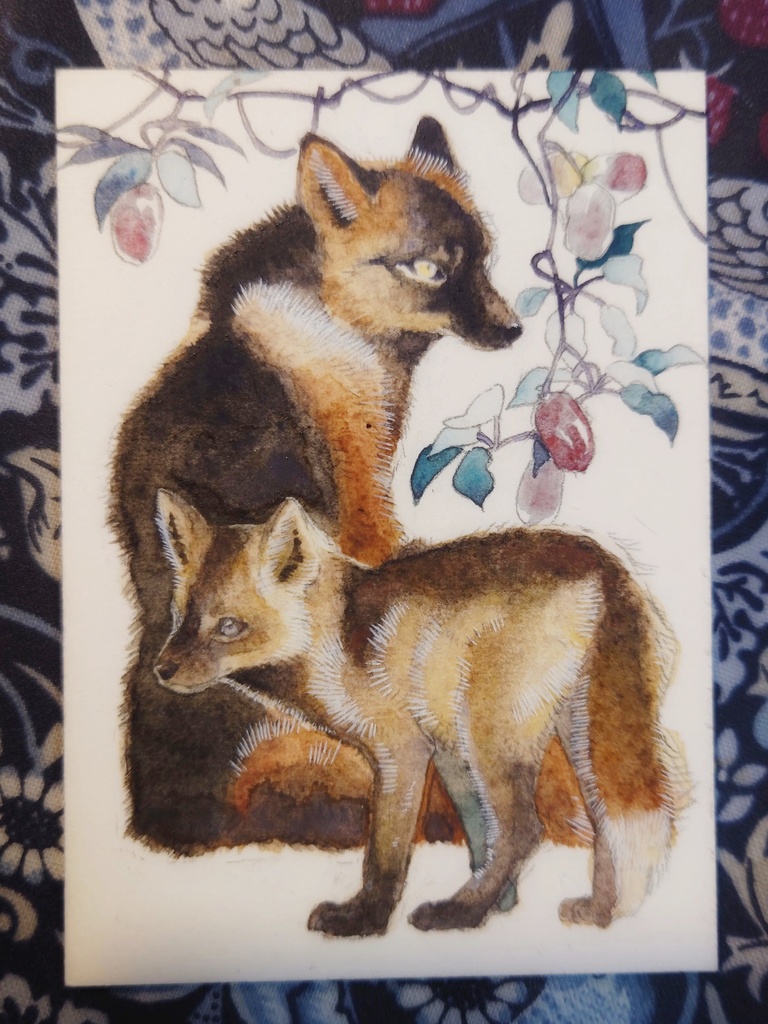 直筆ATC「新月」