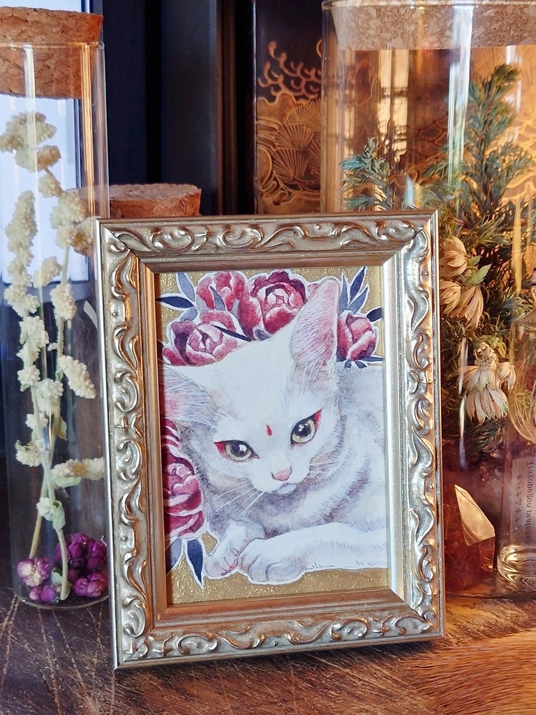 直筆ATC「立春」