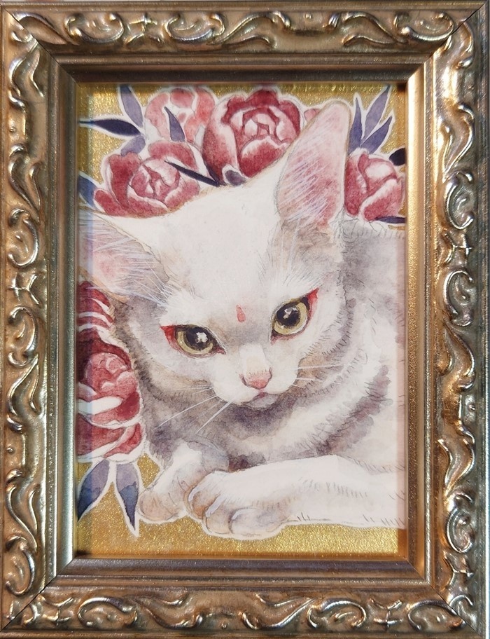 直筆ATC「立春」