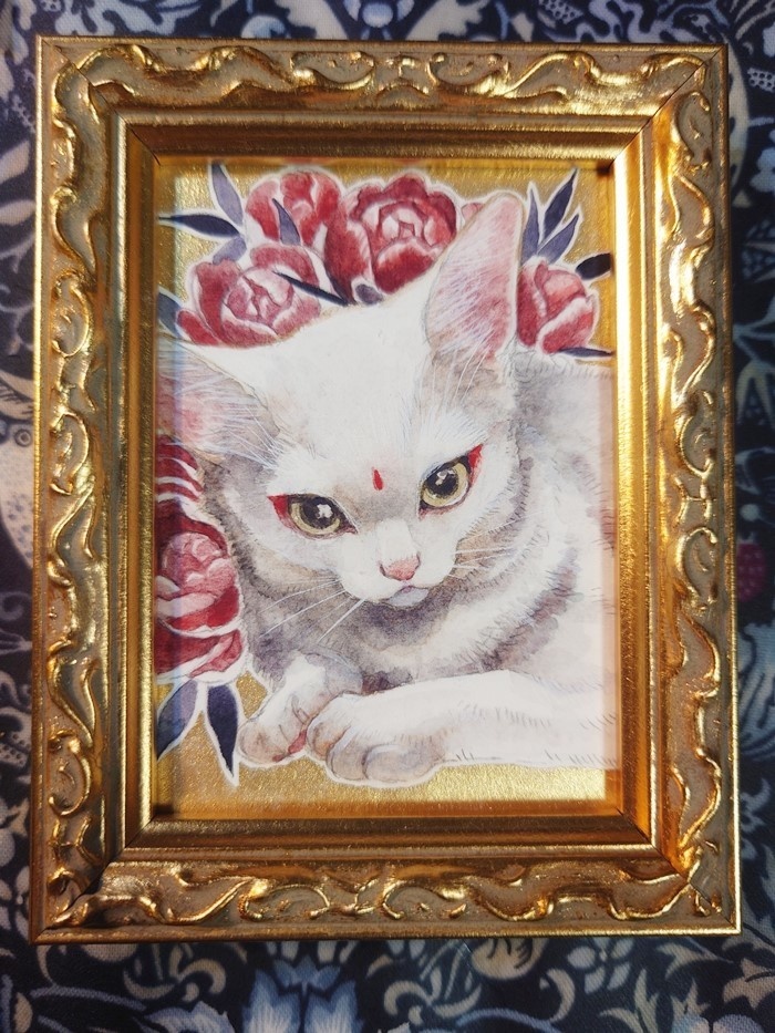 直筆ATC「立春」