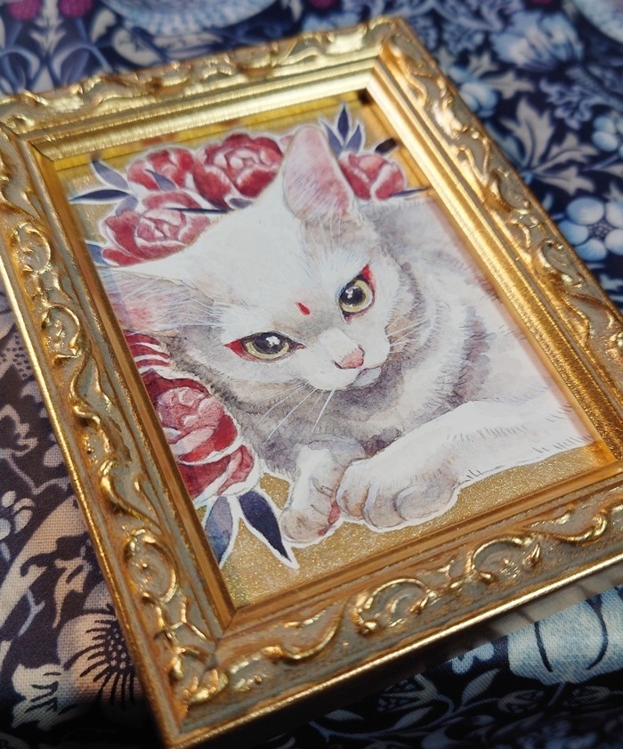 直筆ATC「立春」