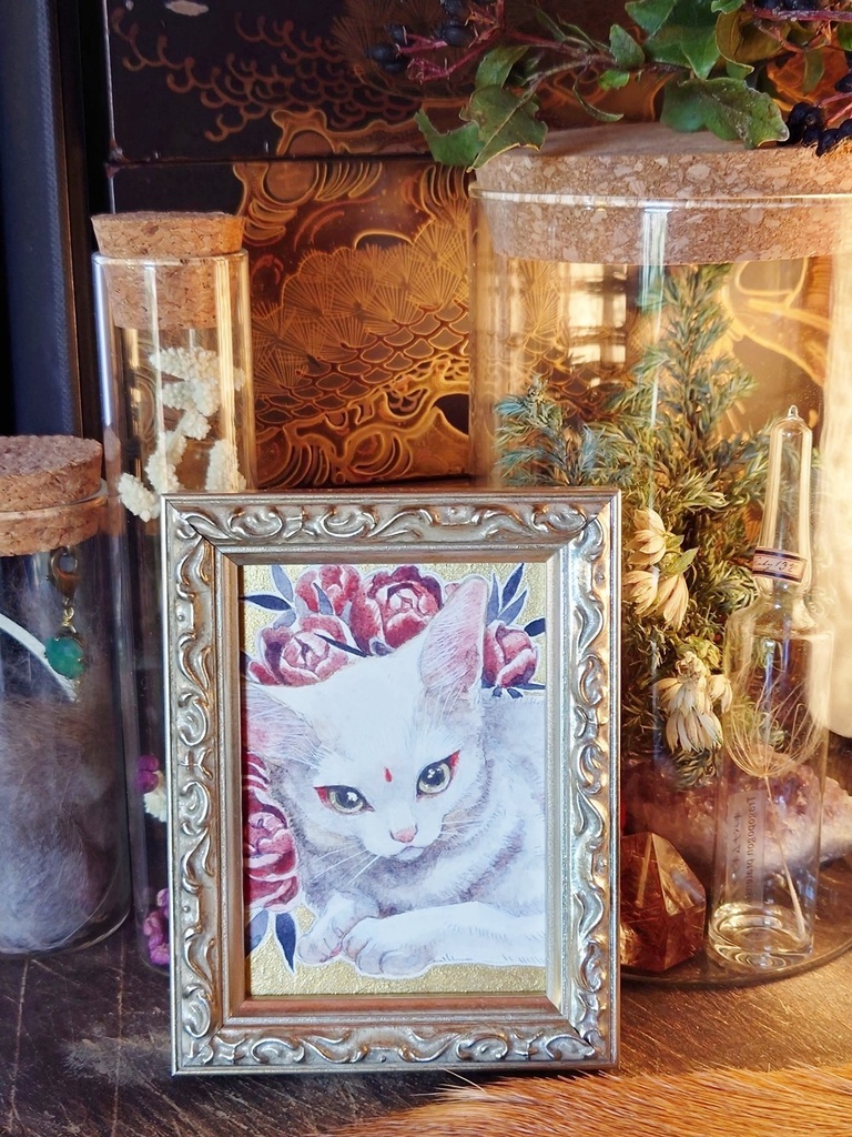 直筆ATC「立春」