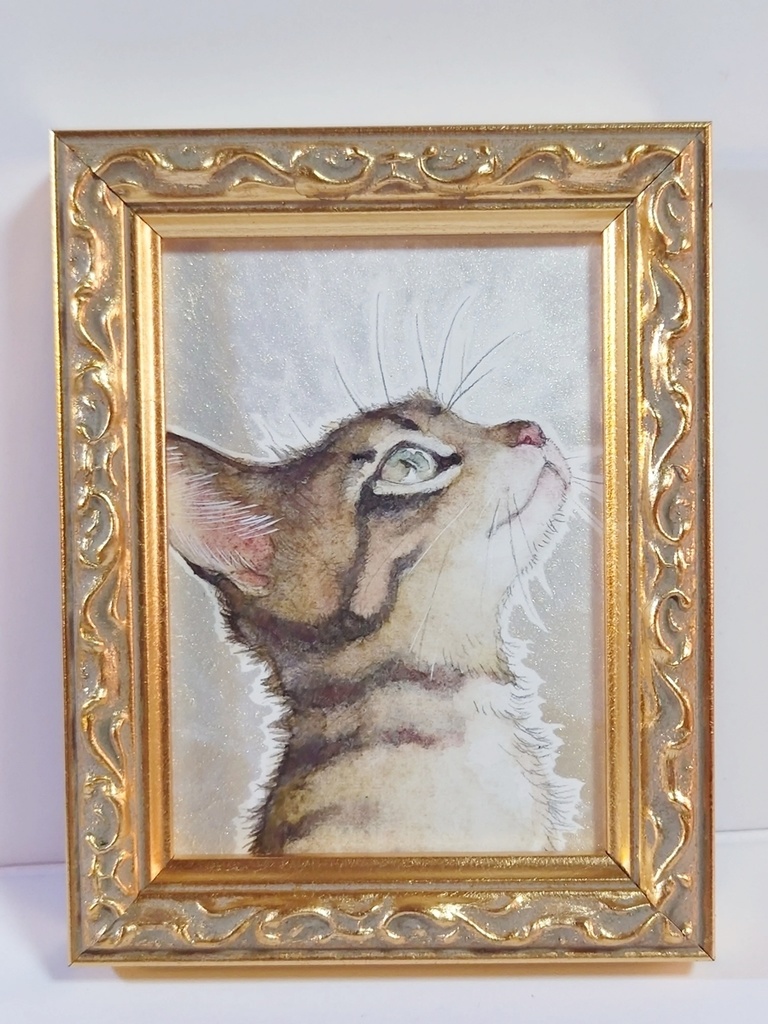 直筆ATC「春めく」