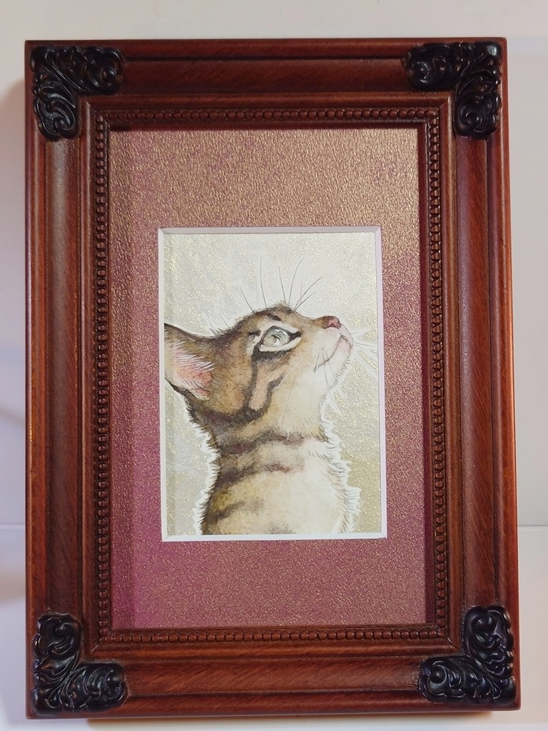 直筆ATC「春めく」