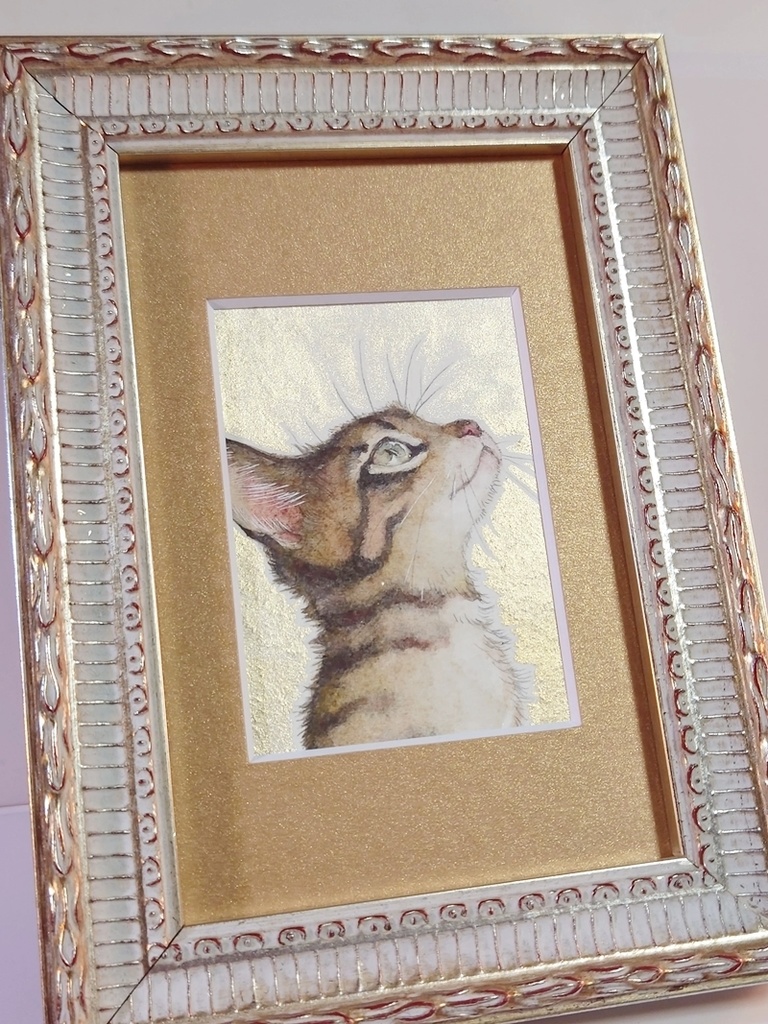 直筆ATC「春めく」