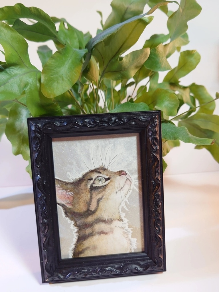 直筆ATC「春めく」