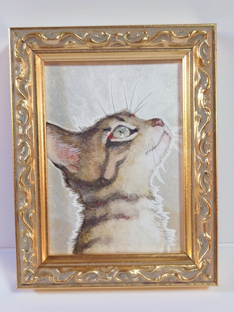 直筆ATC「春めく」