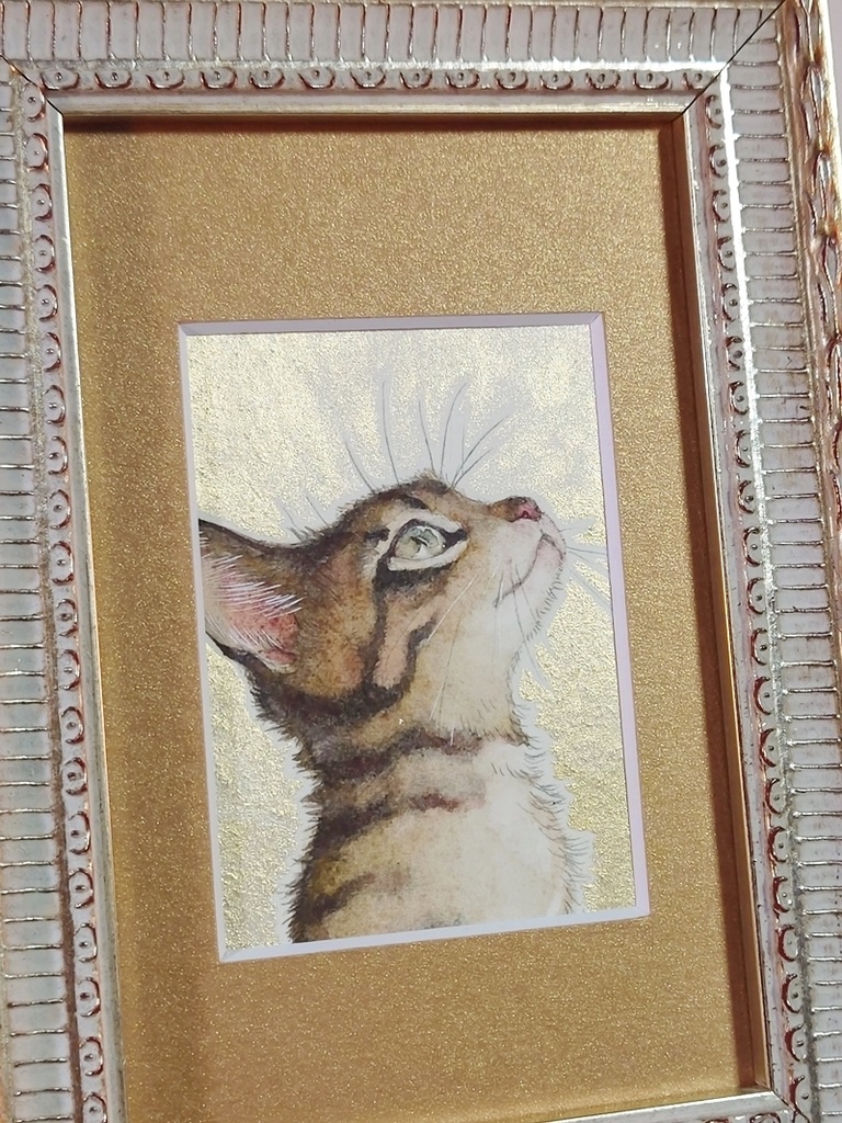 直筆ATC「春めく」