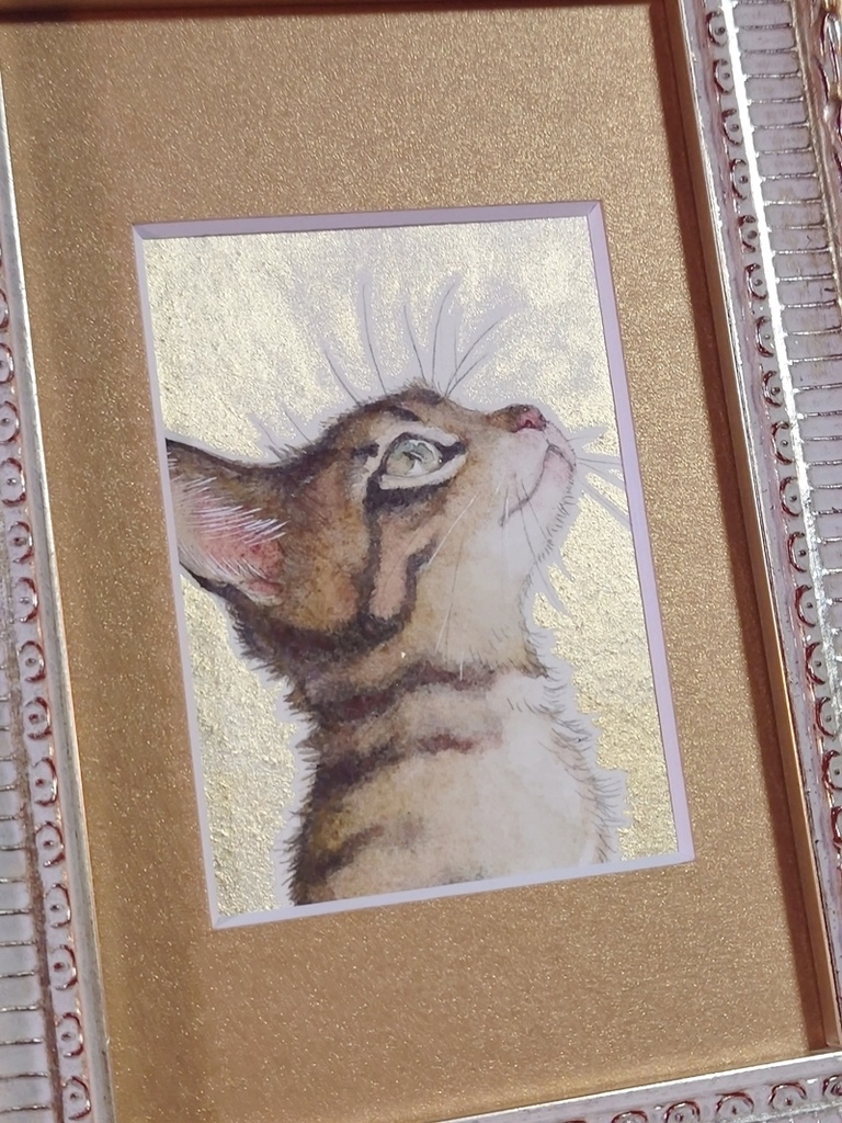 直筆ATC「春めく」