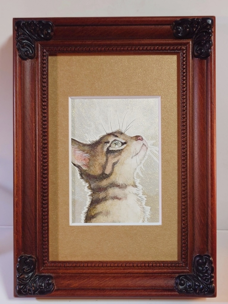 直筆ATC「春めく」