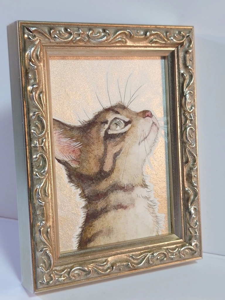 直筆ATC「春めく」