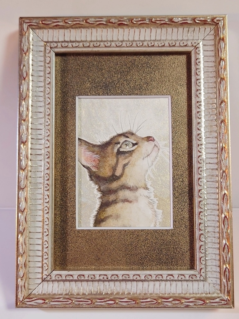 直筆ATC「春めく」