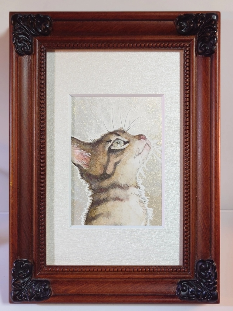 直筆ATC「春めく」