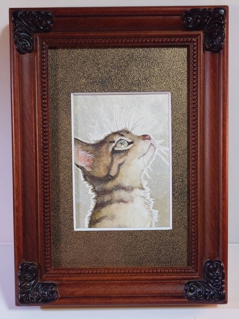 直筆ATC「春めく」