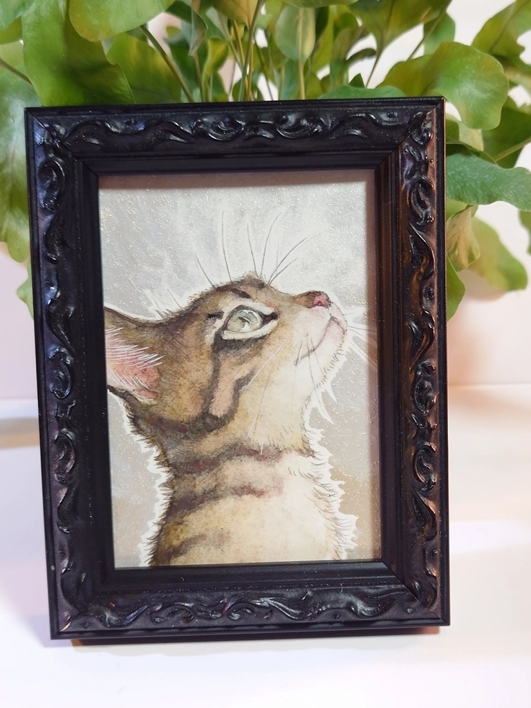 直筆ATC「春めく」