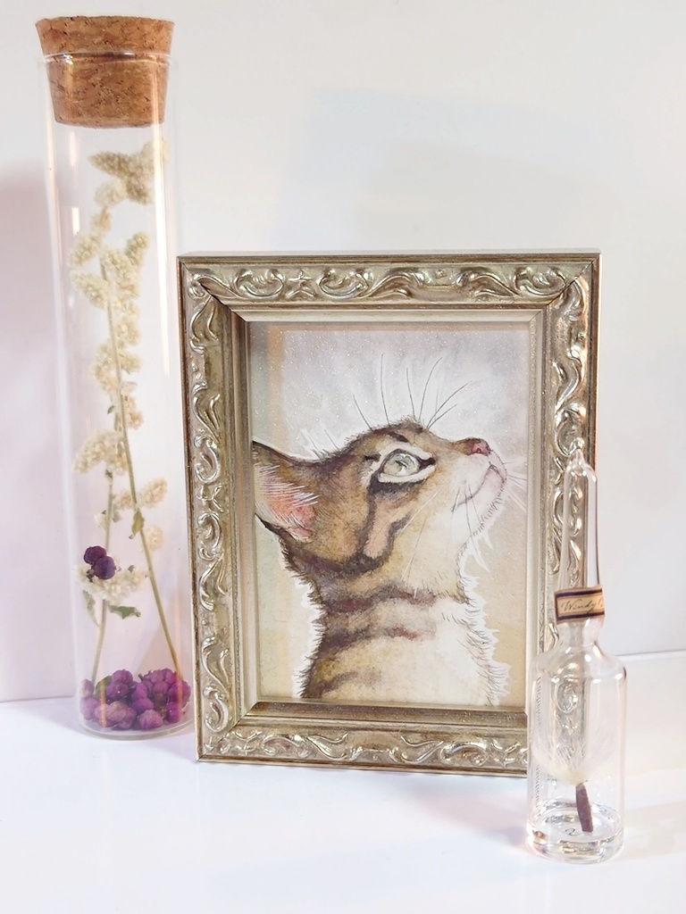 直筆ATC「春めく」