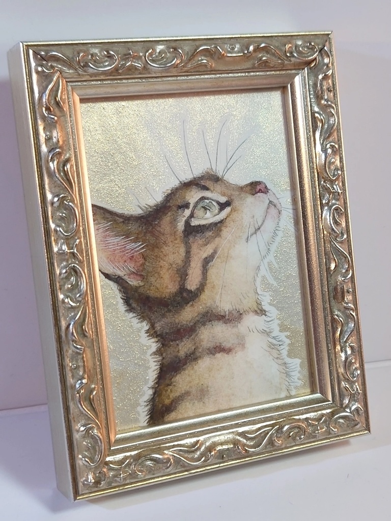 直筆ATC「春めく」