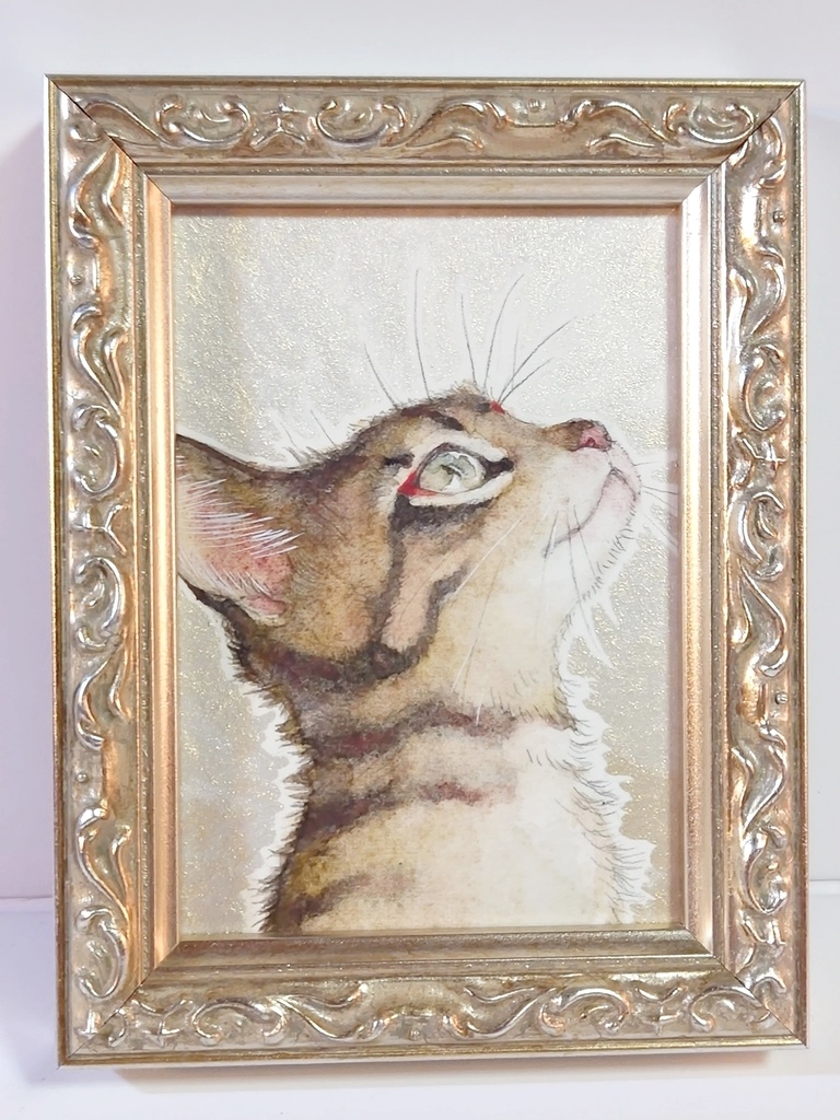 直筆ATC「春めく」