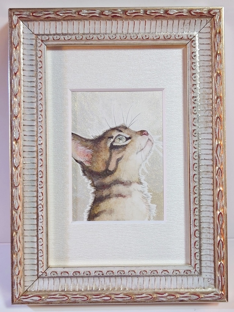 直筆ATC「春めく」