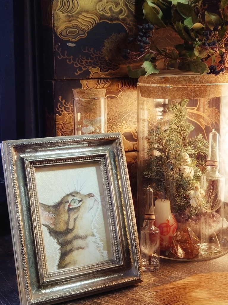 直筆ATC「春めく」