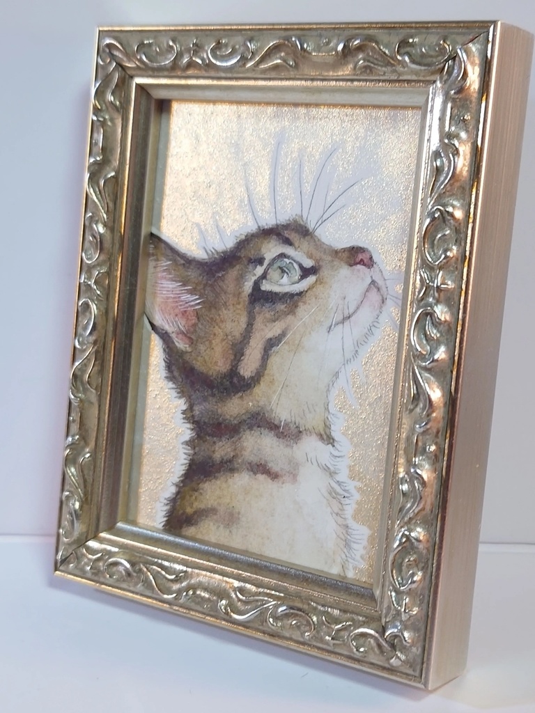 直筆ATC「春めく」