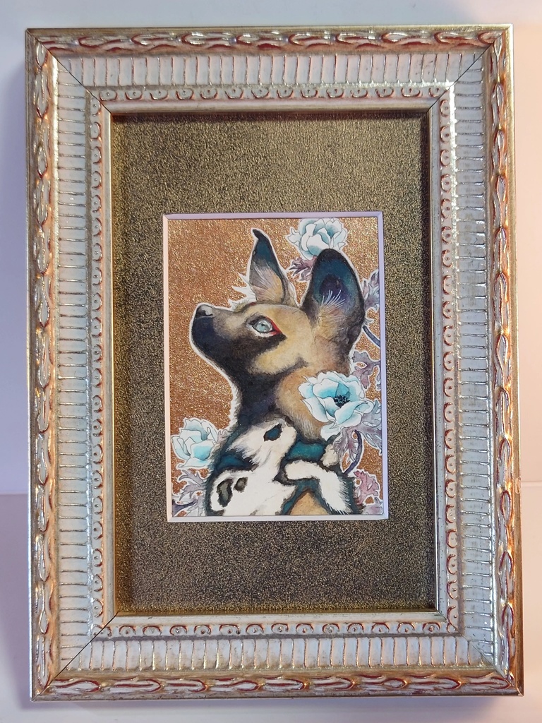 直筆ATC「風薫る」