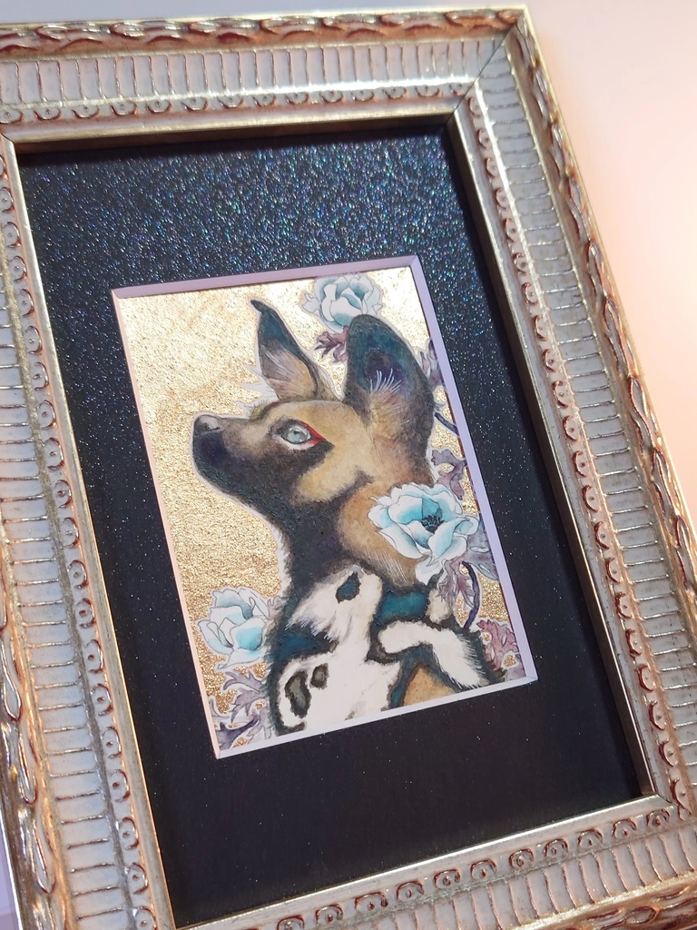 直筆ATC「風薫る」