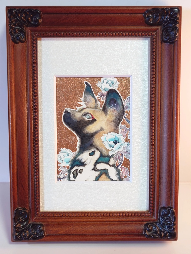 直筆ATC「風薫る」