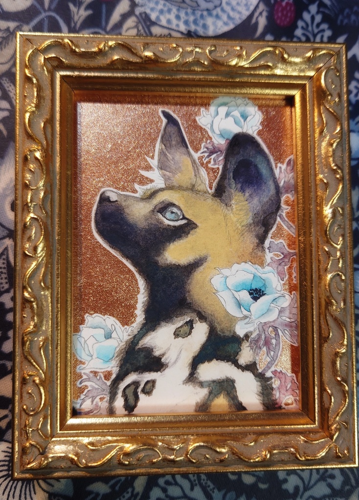 直筆ATC「風薫る」