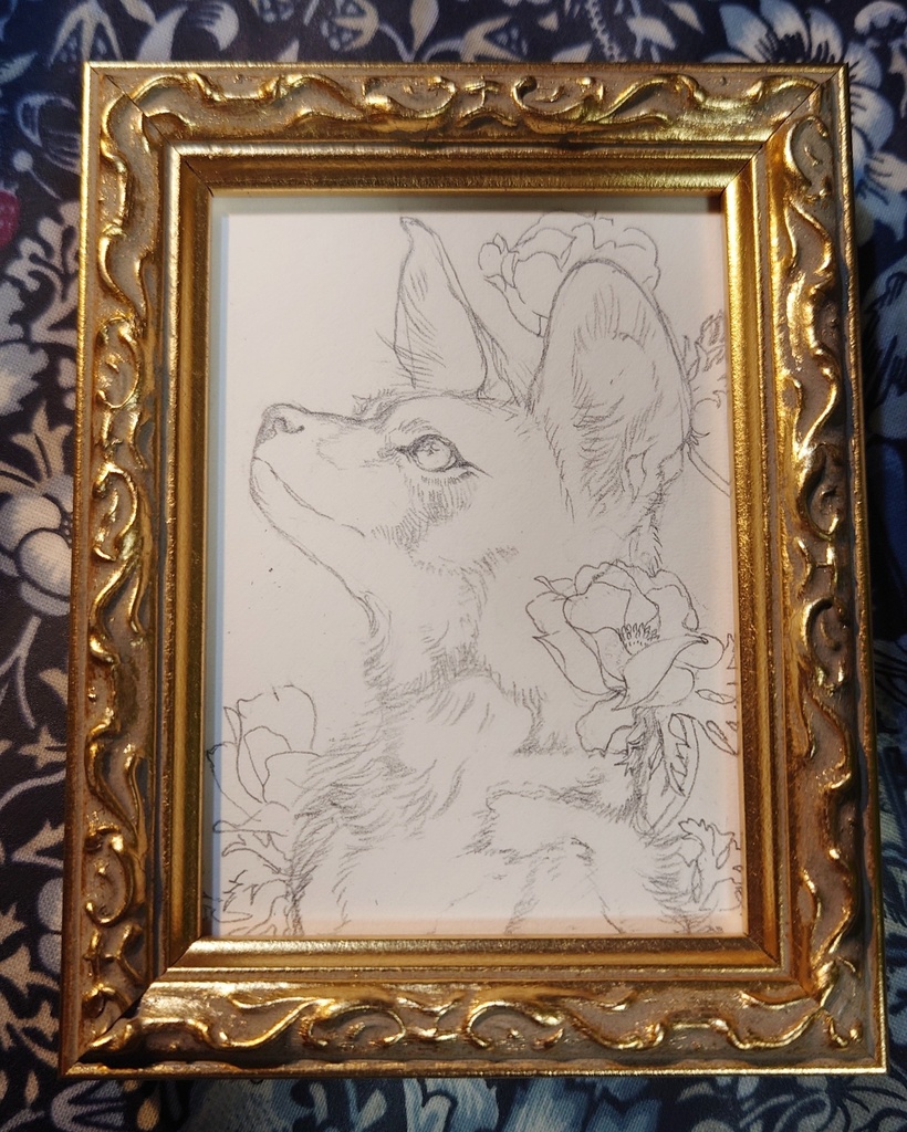 直筆ATC「風薫る」