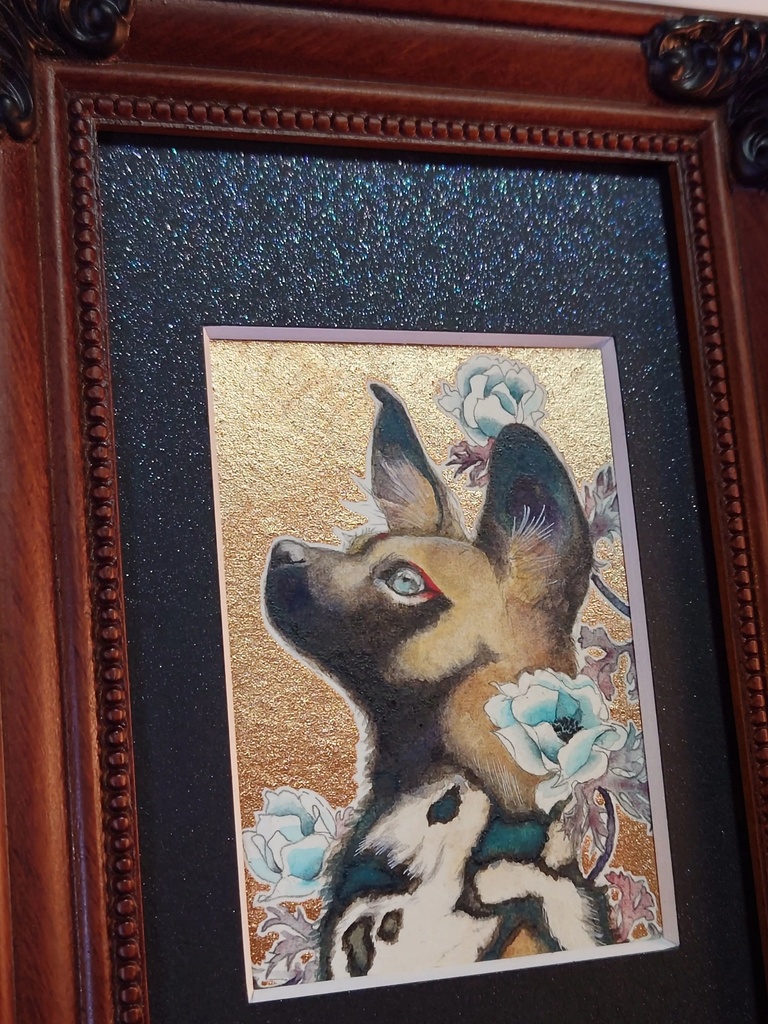 直筆ATC「風薫る」