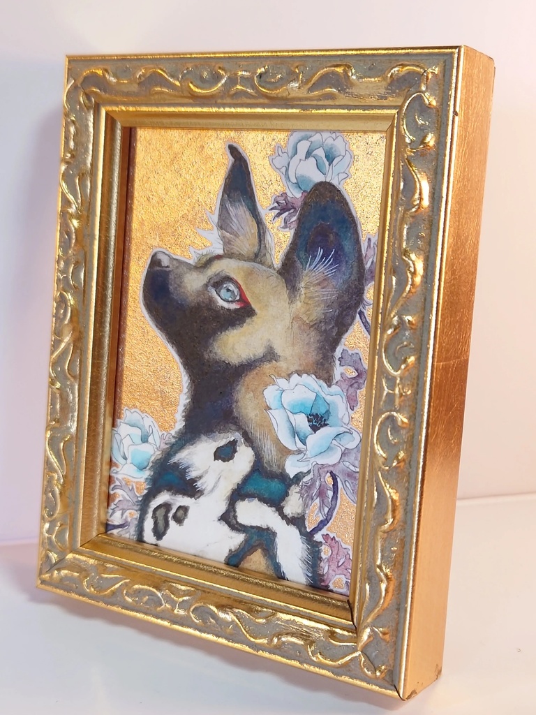 直筆ATC「風薫る」